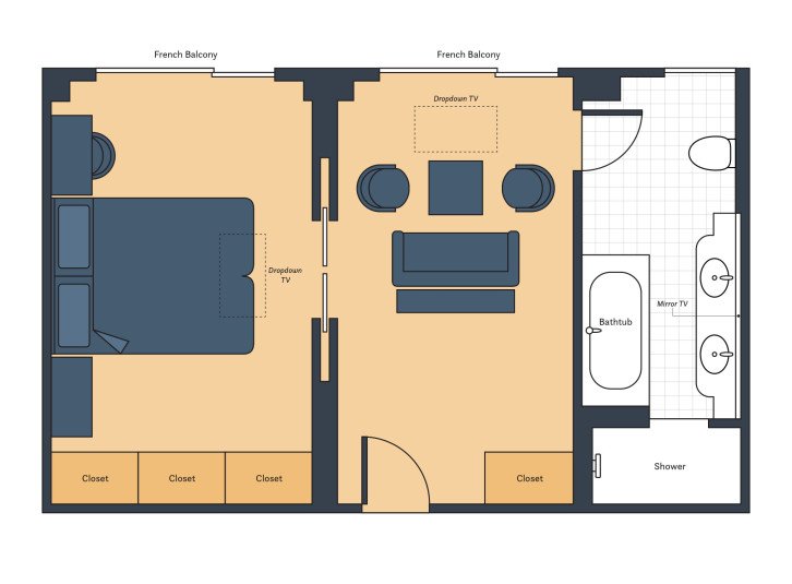 Royal Suite floor Plan