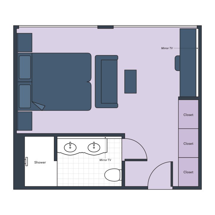 Suite floor Plan