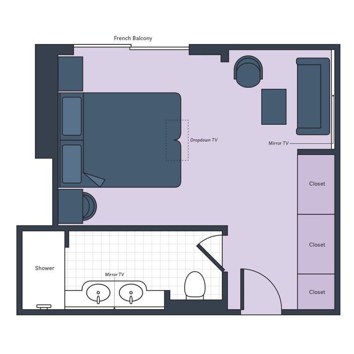 Suite floor Plan