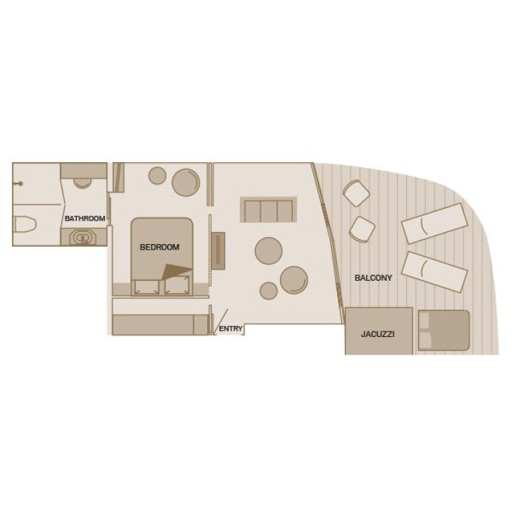 Royal Panorama Suite floor Plan