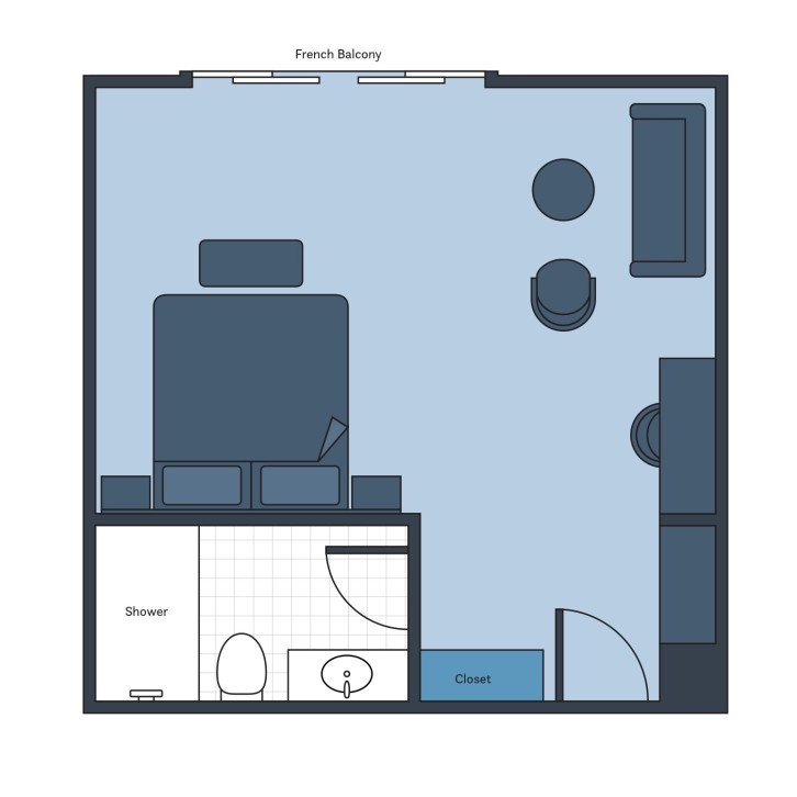 Viceroy Suite floor Plan