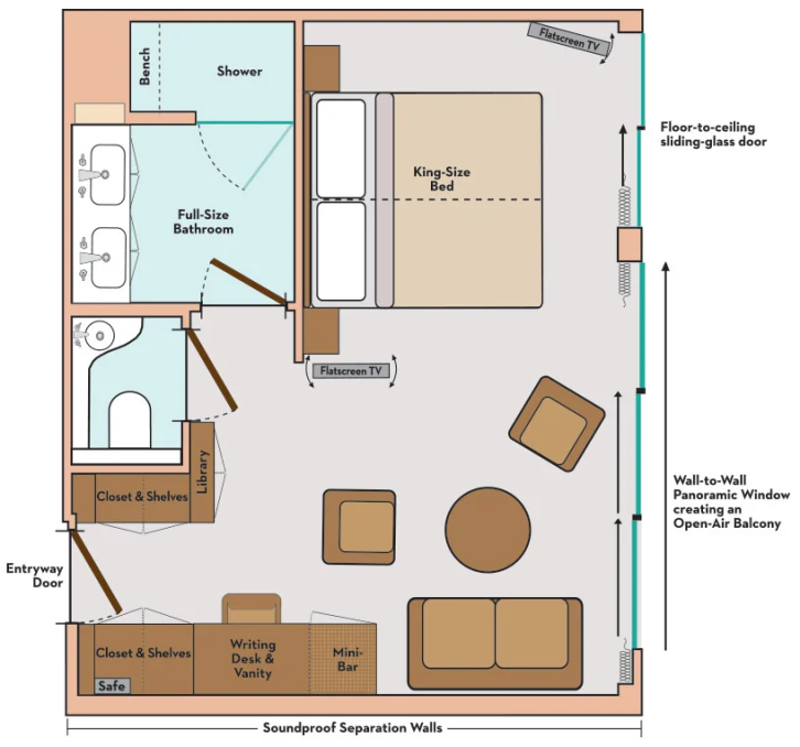 Royal Suite floor Plan