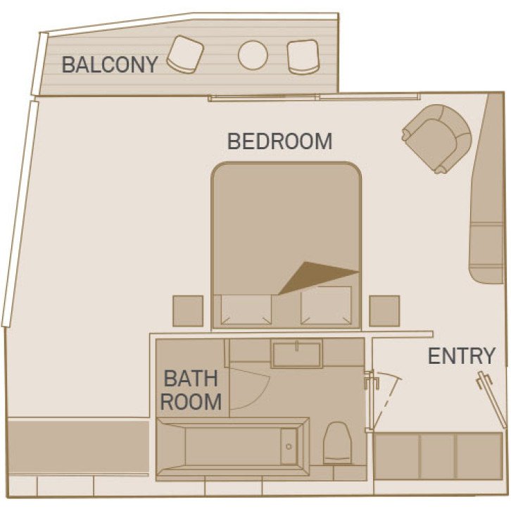 Royal Panorama Suite floor Plan