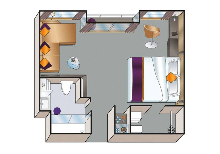 Suite floor Plan
