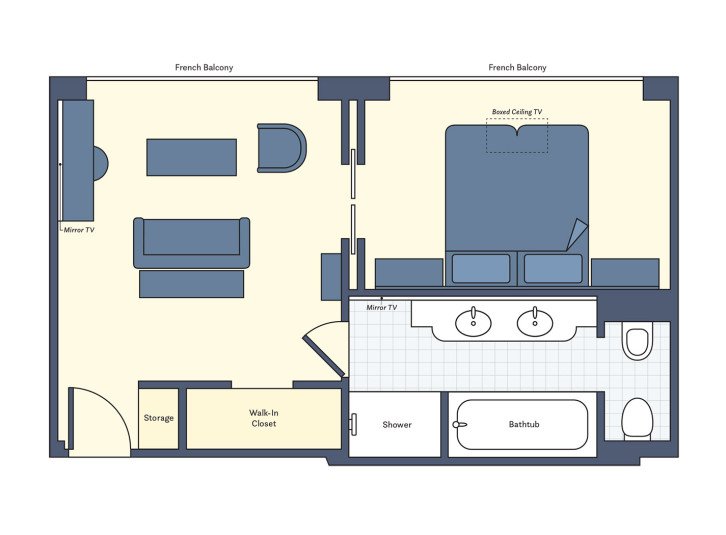 Grand Suite floor Plan