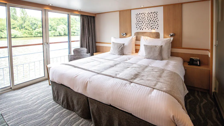 Deck 2 Superior French Balcony Cabin