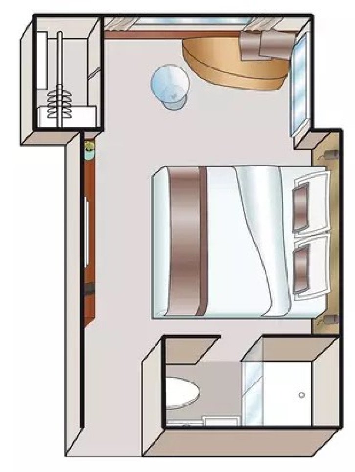 Cabin C-4 floor Plan