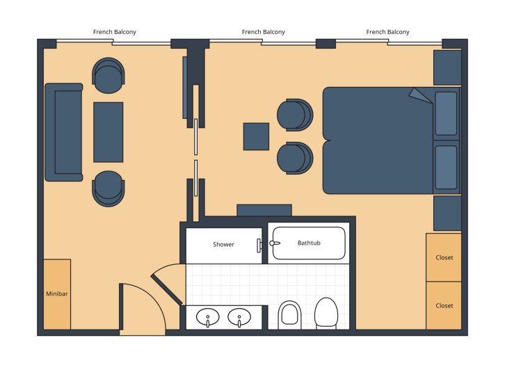Royal Suite floor Plan