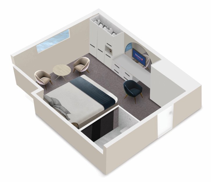 Window Stateroom floor Plan