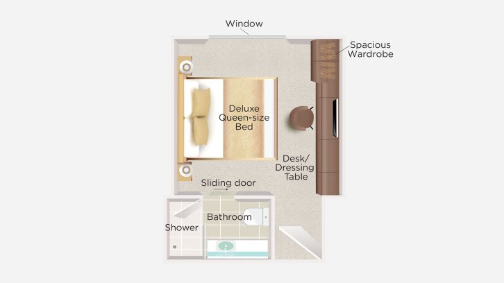 Window Stateroom floor Plan
