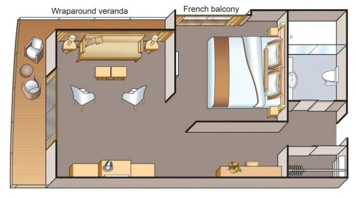 Explorer Suite- Cat ES floor Plan