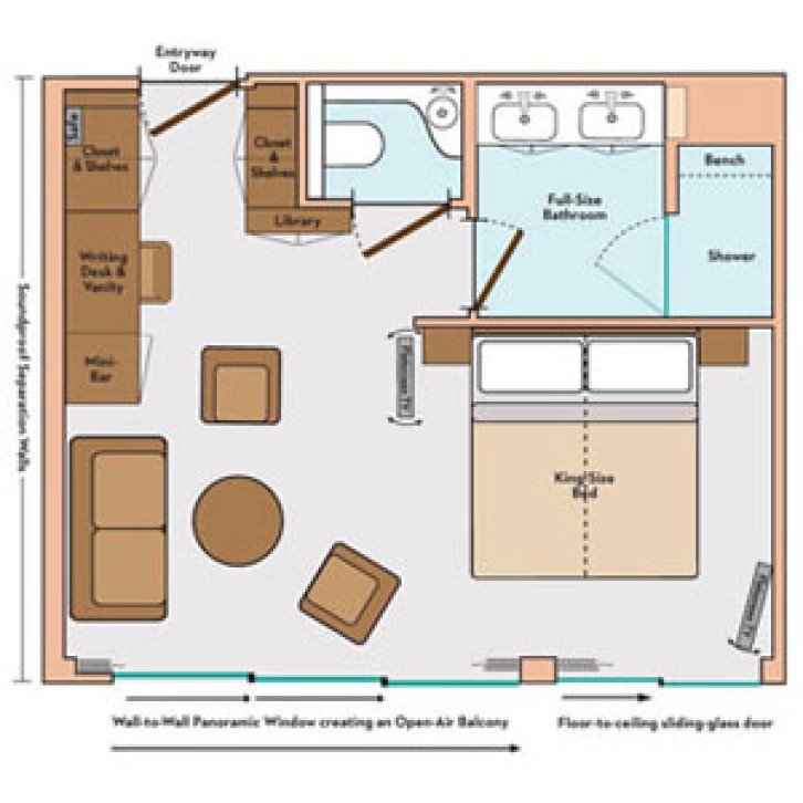 Royal Suite floor Plan