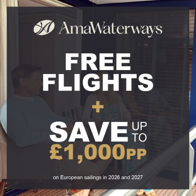 AmaWaterways Flights Plus Save £1000