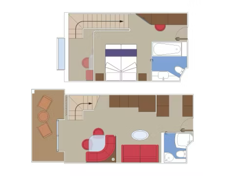 Explorer Suite floor Plan