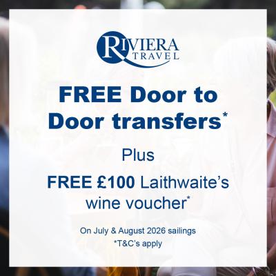 Riviera D2D Transfers and FREE Wine