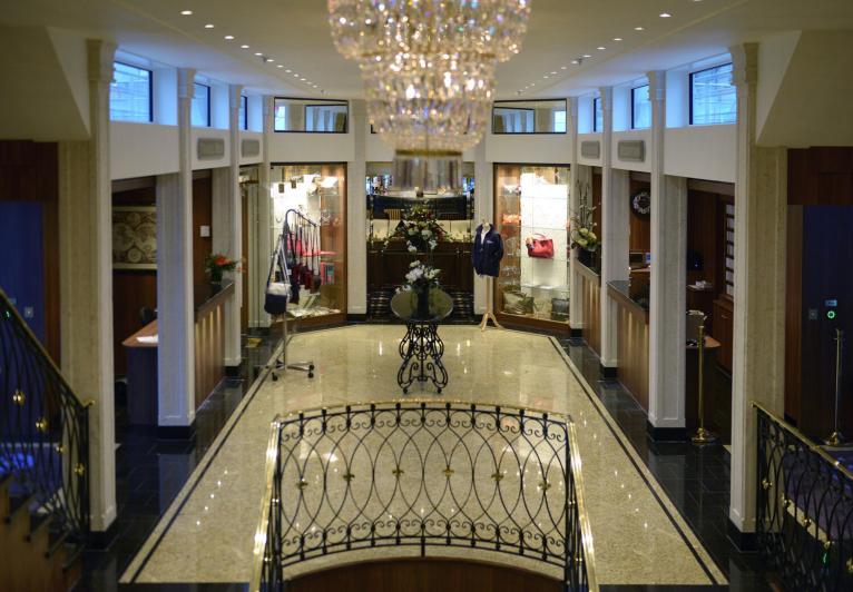 Reception and Boutique