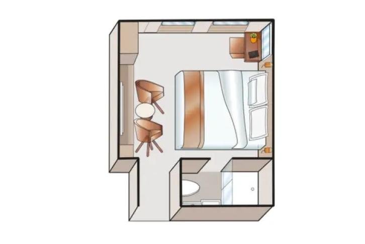 C-1 Cabin floor Plan