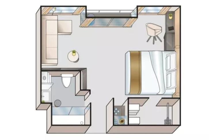 AMADEUS Suite floor Plan