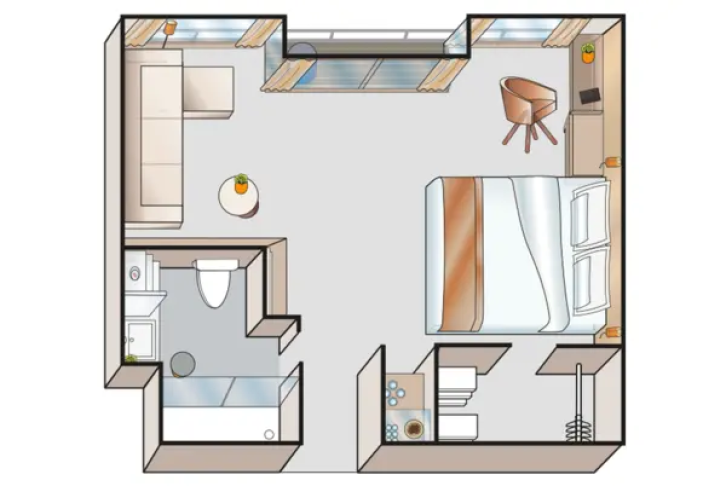 AMADEUS Suite floor Plan