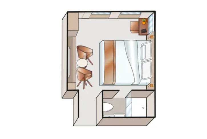 C-1 Cabin floor Plan