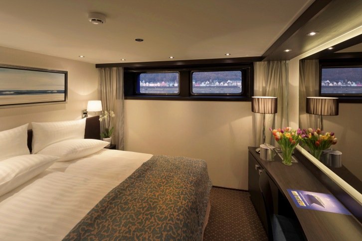 Avalon Deluxe Stateroom on Avalon Tranquility II