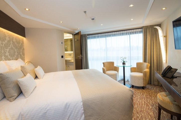 Superior Suite (Diamond Deck) on MS Emily Bronte