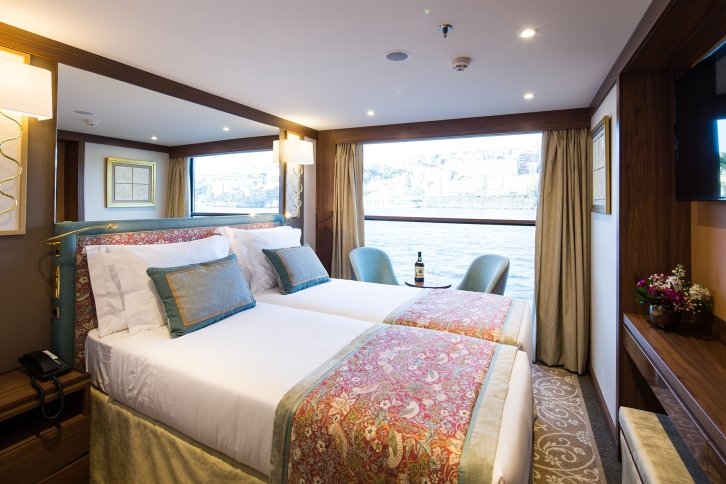 Stern Standard Cabin - Main Deck on MS Douro Elegance