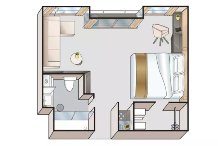 AMADEUS Suite floor plan on Amadeus Nova