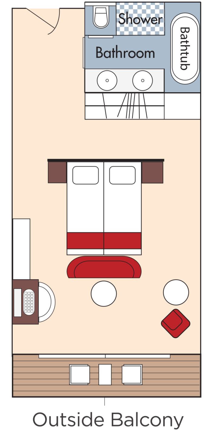 Grand Suite floor plan on AmaRudi