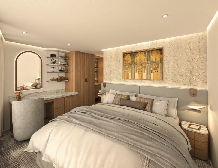 Balcony cabin on Celebrity Compass