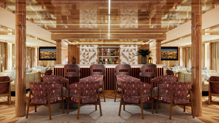 Lounge on S.S. São Rafael