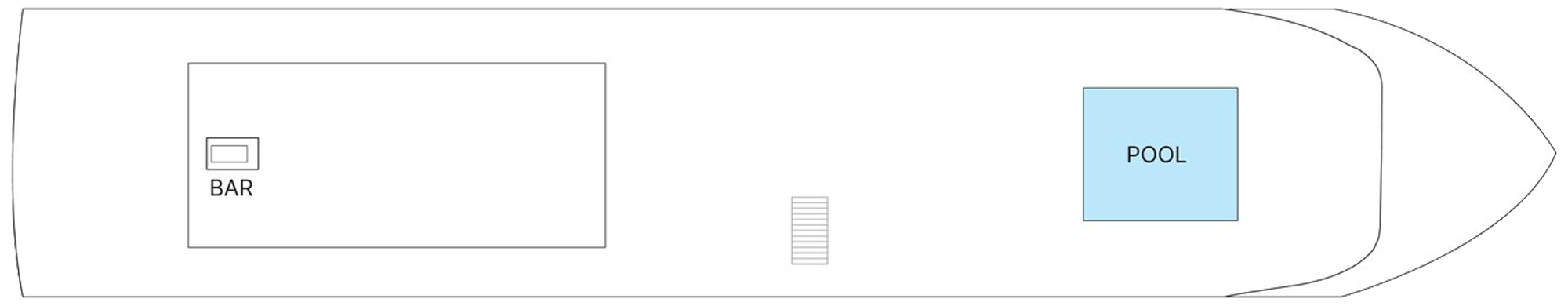 Sun Deck plan on AmaCleo