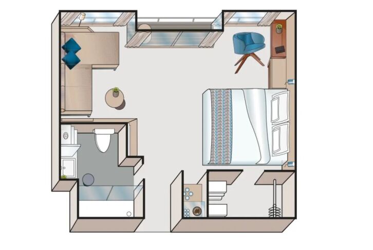 AMADEUS Suite floor plan on AMADEUS Amara
